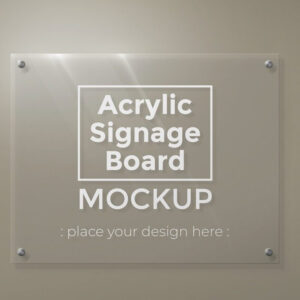 Acrylic Signs