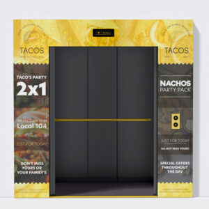 Vinyl stick Banner