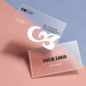 Transparent Visiting Card