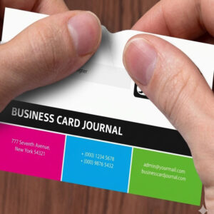 Non Tearable Visiting Card