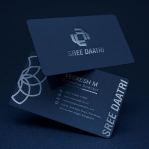 Spot UV Visiting Card