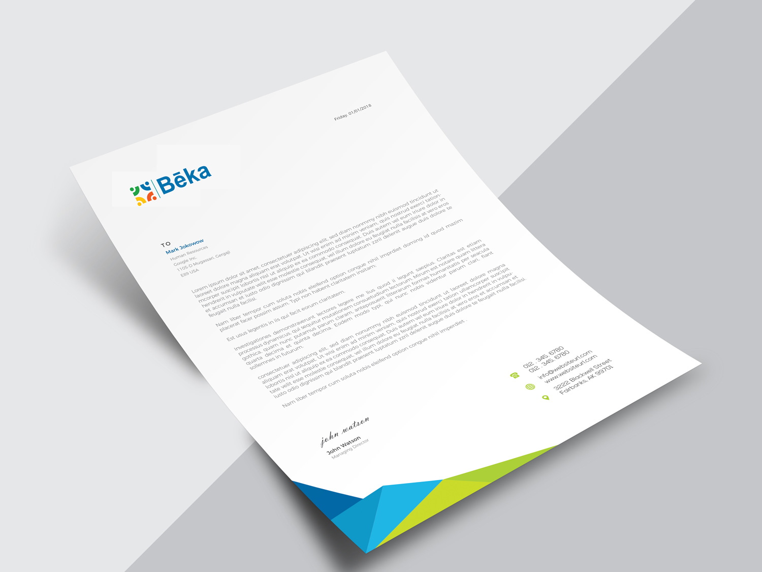 Letterheads