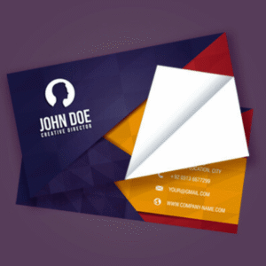 Visiting Card Stickers
